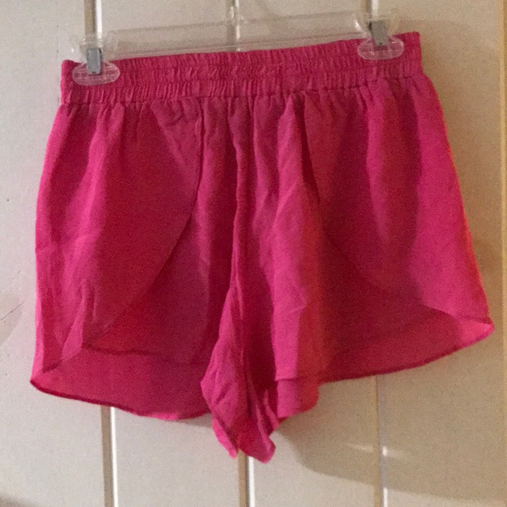 LF silk shorts
